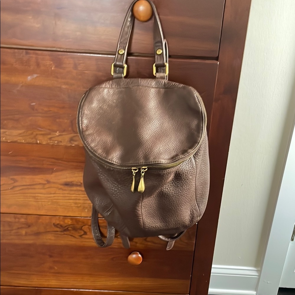 Brown Leather Hobo Riverback